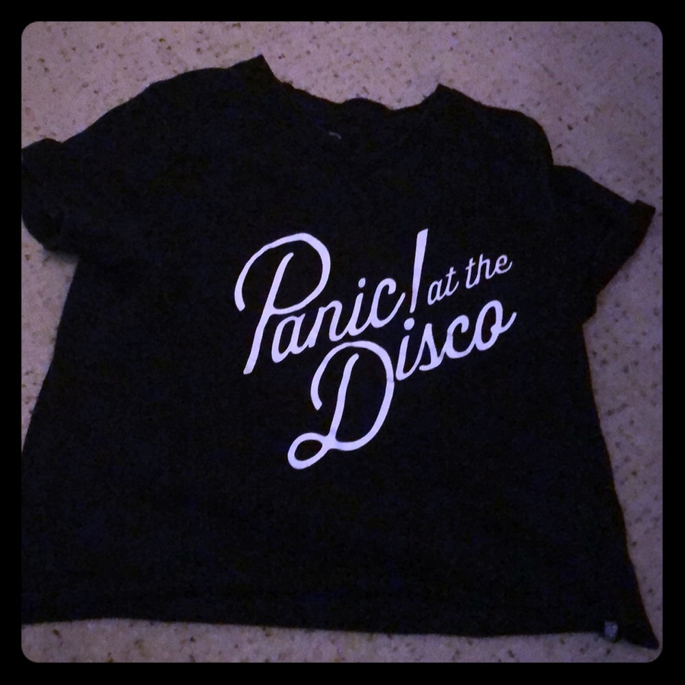 Panic at the disco crop top
